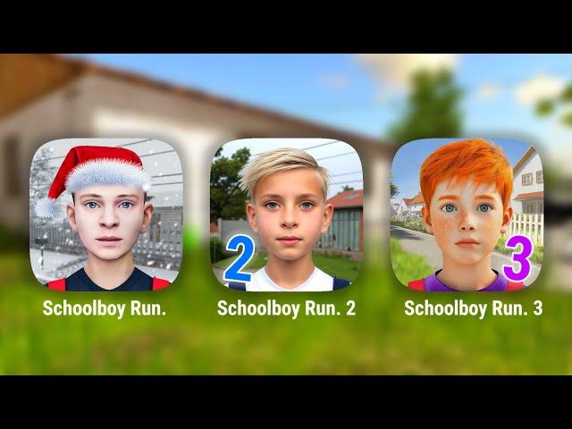 Schoolboy Runaway 1, 2 & 3 Full Gameplay || Schoolboy New Escape | Schoolboy 2 Game |Schoolboy #mod