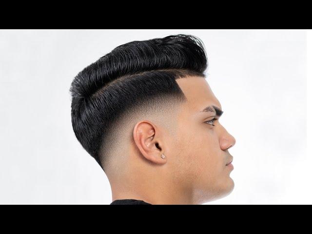 SUPER CLEAN DROP FADE COMBOVER HAIRCUT TUTORIAL!