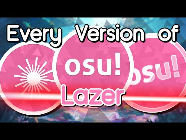 Playing Every osu!Lazer Version!