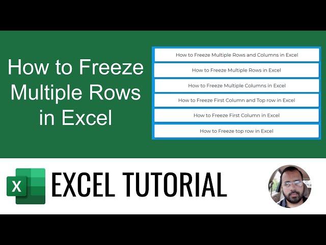 How to Freeze Multiple Rows in Excel: Complete Guide