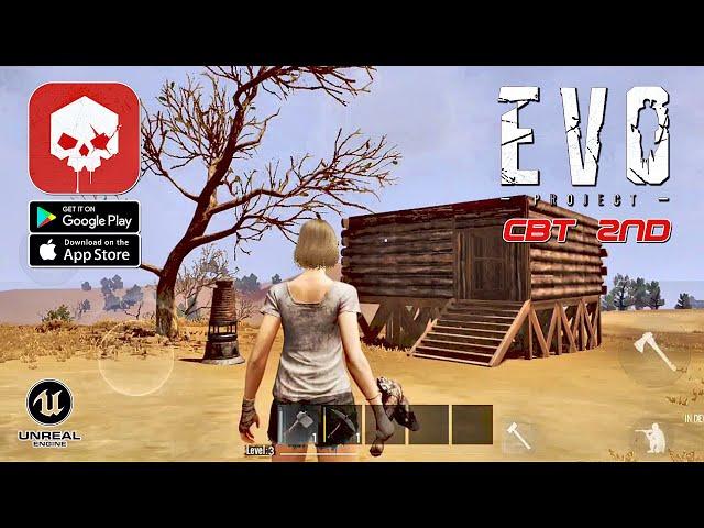 Project EVO - Open World Survival | CBT2 Gameplay (Android/IOS)