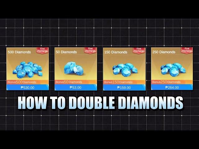 How to Get Double Diamonds - First Top Up Guide