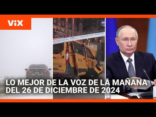 Lo mejor de Noticias Univision de la mañana | jueves 26 de diciembre de 2024