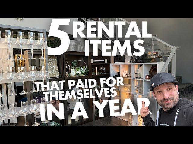 5 Rental Items That Paid For Themselves In A Year