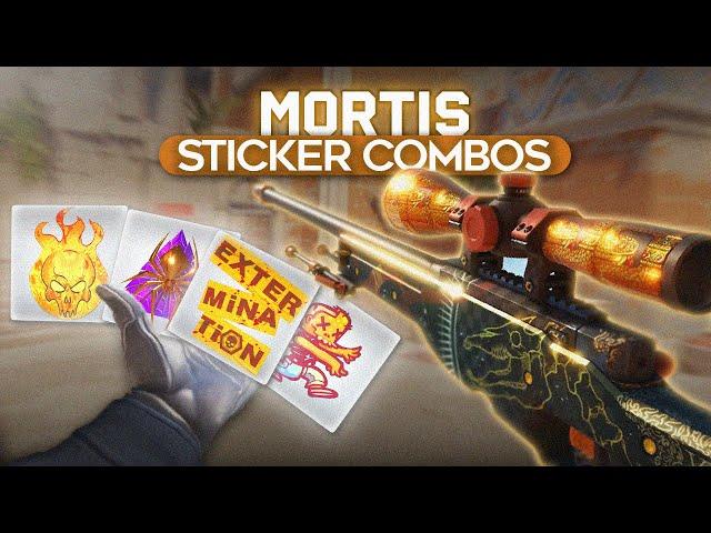 AWP MORTIS: Best Sticker Combos in CS2 (Mortis Crafts)