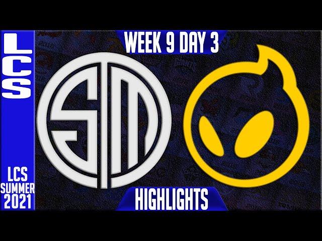 TSM vs DIG Highlights | LCS Summer 2021 W9D3 | Team Solomid vs Dignitas