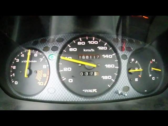 JDM  B16B Type R Acceleration Test