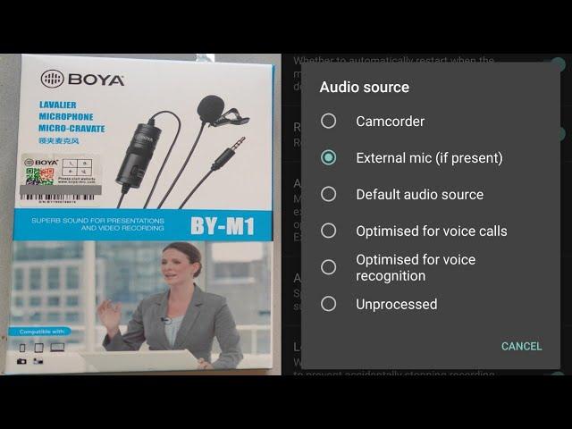 How to connect BOYA BY M1 with Smartphone | Lapel Mic not Connected to mobile issue solved