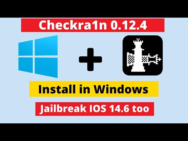 How to install Checkra1n 0.12.4 windows!Jailbreak iPhone IOS 14.5.1/12.5.3