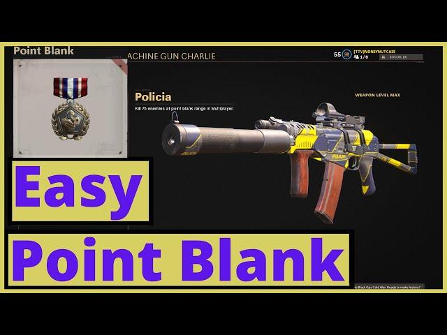 How To Get EASY POINT BLANK Medals For Dark Matter in Cold War!!! (Dark Matter Guide Part 1)