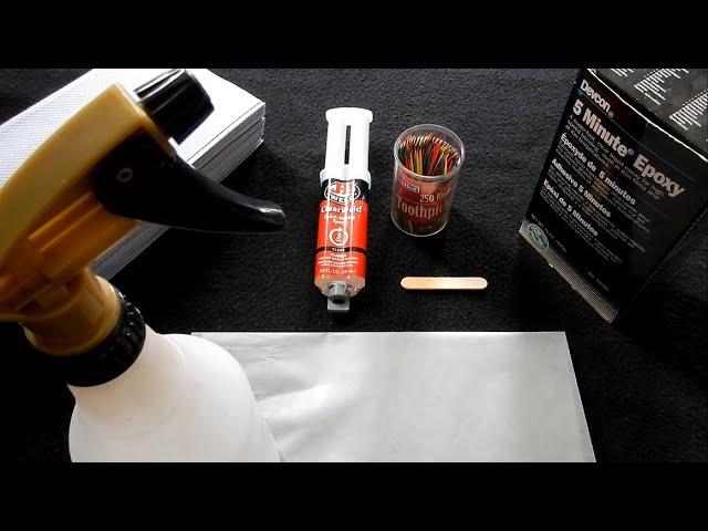 Mixing Two Part Epoxy Glue