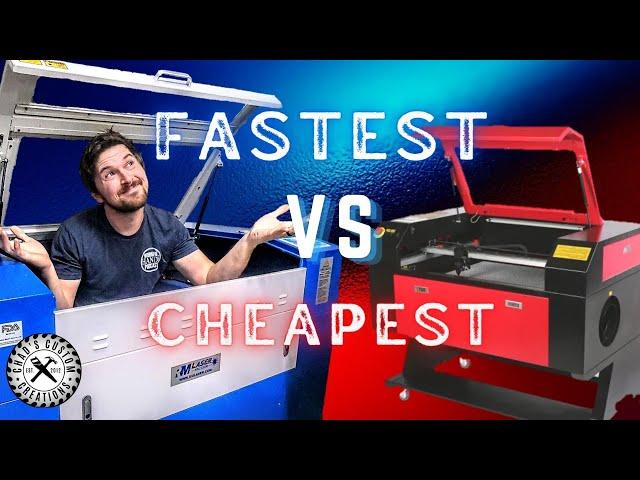 BEST Chinese CO2 laser engraver cutter RM Laser VS Generic Laser