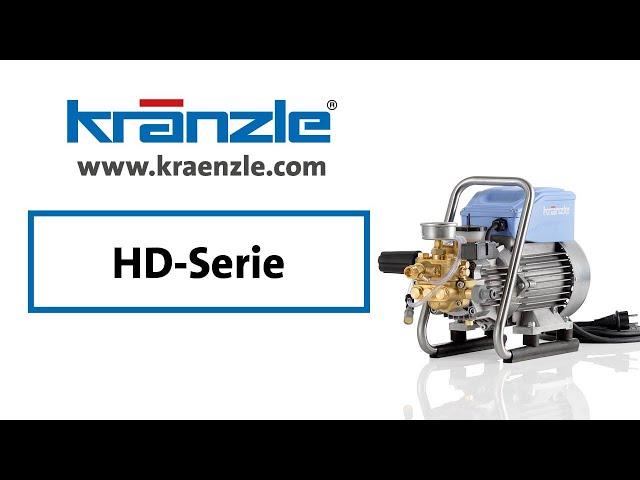 KRÄNZLE HD 9/80 TS - HD 12/130 TS | Hochdruckreiniger Kaltwasser | HD-Serie