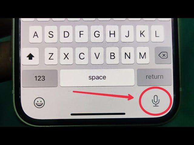 iPhone Fix Mic Not Working || Keyboard Microphone Not Working Problem Solve in iOS