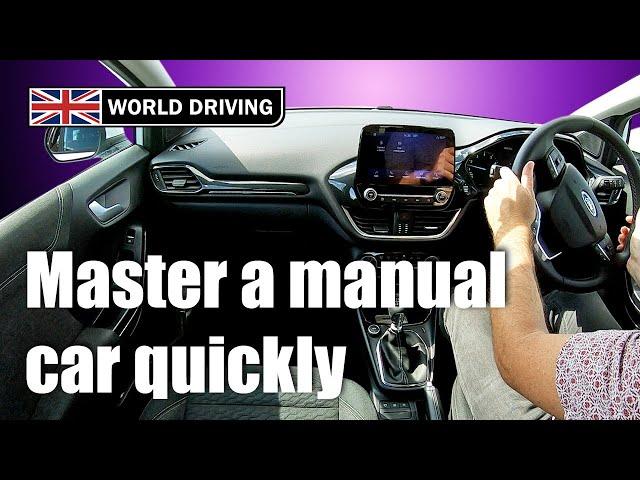 Learn how to drive a manual car in 19 minutes