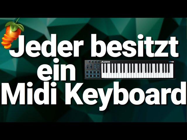 Dieses Midi Keyboard musst du nur aktivieren | FREE DOWNLOAD | FL Studio 20