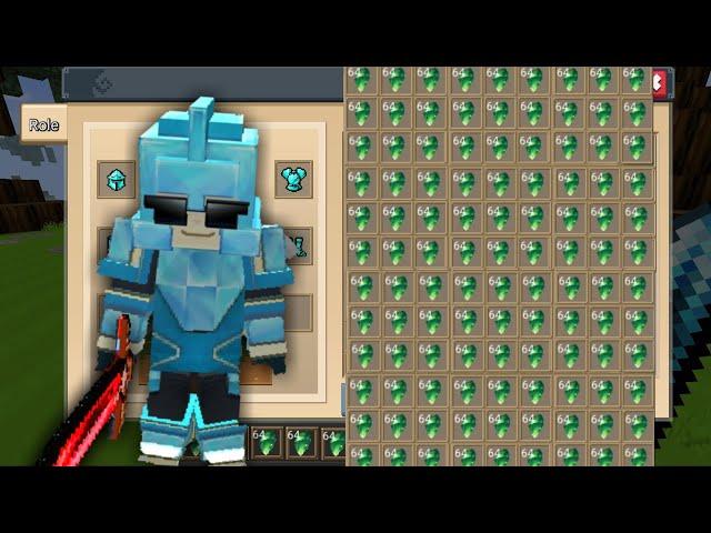 Power of EMERALD in EGG WARS!? - BlockmanGo