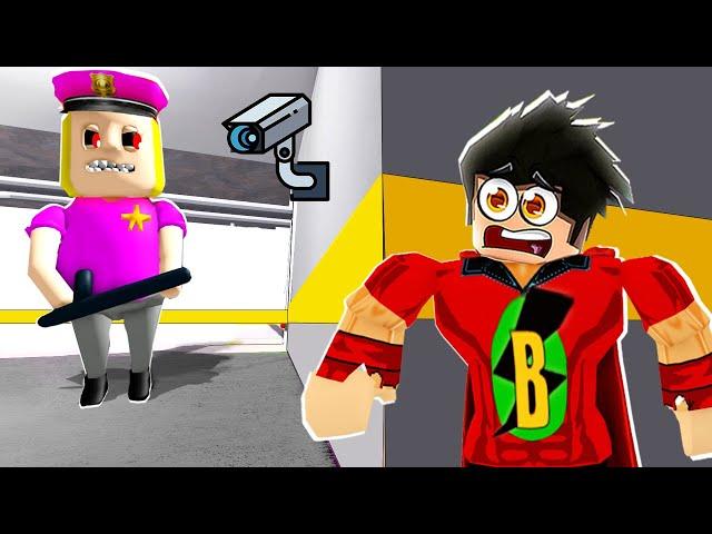 POLİS KIZIN HAPİSHANESİNDEN KAÇTIM!! - Roblox Escape Police Girl Prison Obby Run