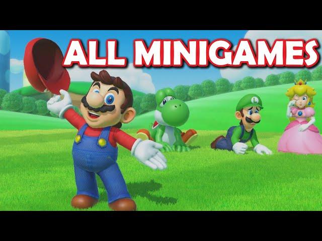 Super Mario Party Jamboree - ALL MINIGAMES!! (New Mario Party)