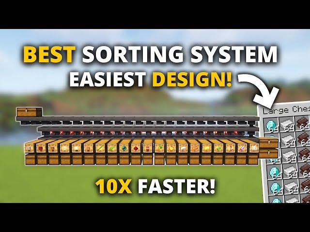 The ABSOLUTE BEST Auto Sorter for Minecraft 1.21