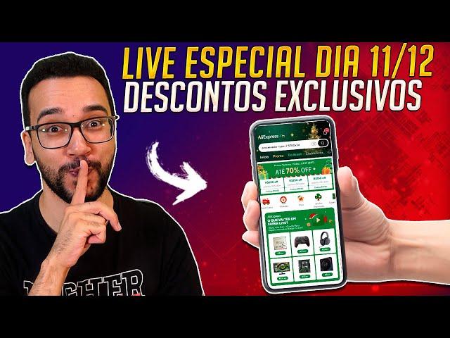 URGENTE! Não compre HOJE no AliExpress - Live EXCLUSIVA de CRÉDITOS e CUPONS !