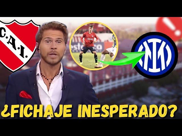 ¿FICHAJE INESPERADO?ÚLTIMAS NOTICIAS DE INDEPENDIENTE!