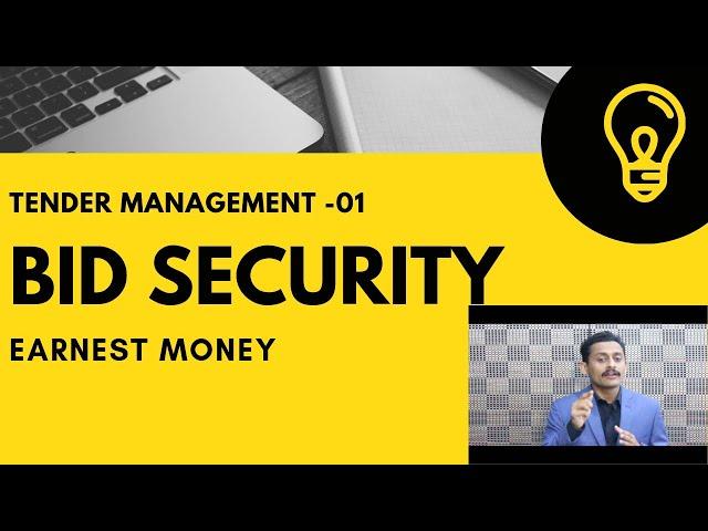 Bid Security|Earnest Money|CDR