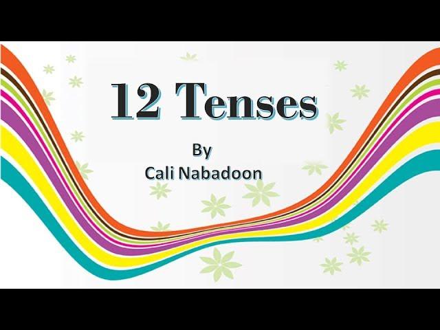 12 Tenses Xalqada (1) aad