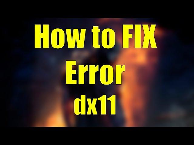  Divinity Original Sin 2 error dx11 (How to Fix)