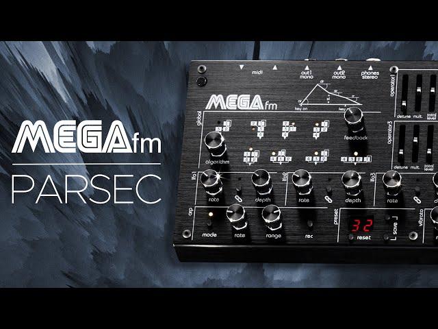 Twisted Electrons MEGAfm PARSEC Sound Pack (no talking): Presets for Ambient, Dub Techno, IDM