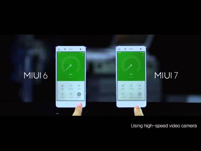 MIUI 7: Improves System Response By up to 30%