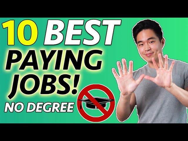 10 Highest Paying Jobs (No College Degree Required)