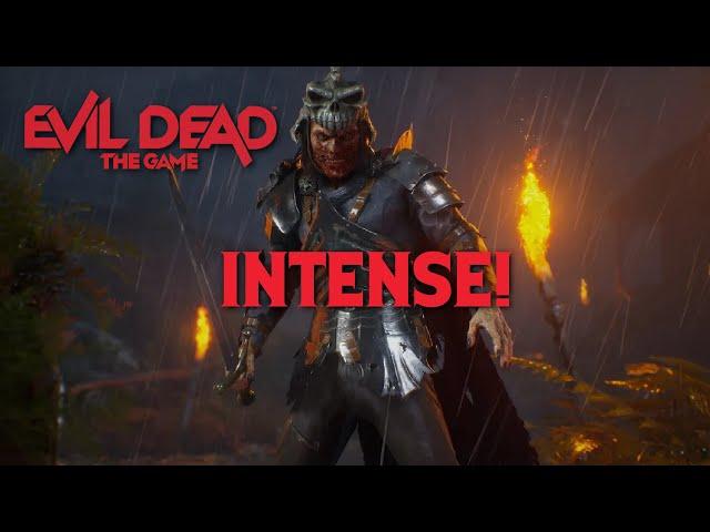 MOST INTENSE DEMON MATCH IVE HAD! EVIL DEAD THE GAME