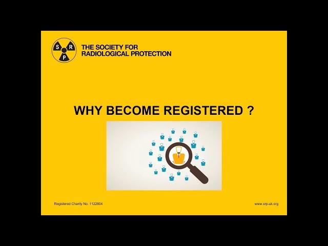 Professional Registration Presentation   Video 1