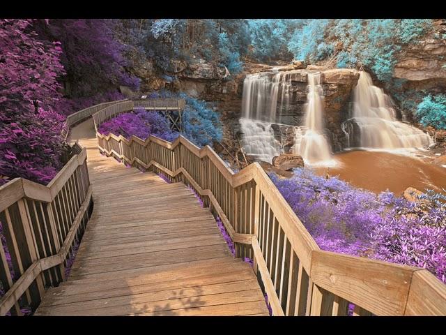 Backrooms Ambience. (Level 300, The Rainbow Waterfalls.)