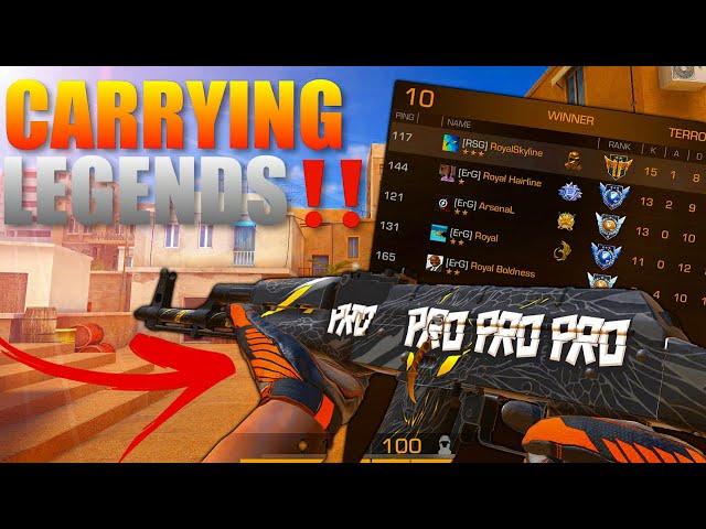 Standoff 2 Carrying Pros(Legends) In Competitive‼️