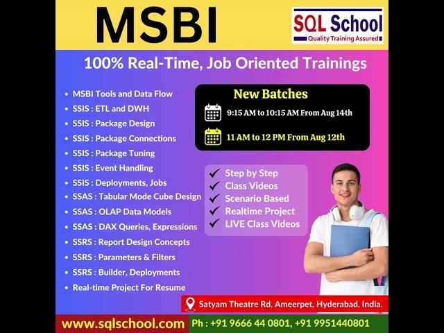 SQL School I All Courses Schedule I #sqlschool #sqlserver #azuresqlserver #powerbi #azure