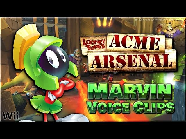 All Marvin the Martian Voice Clips • Looney Tunes: Acme Arsenal • All Voice Lines (Joe Alaskey)