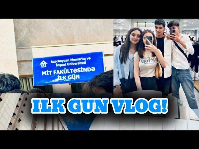 Universitetdə ilk günAZMİU #azmiu #university