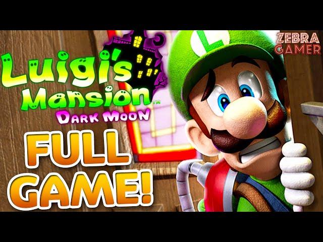 Luigi's Mansion Dark Moon Full Game Walkthrough!