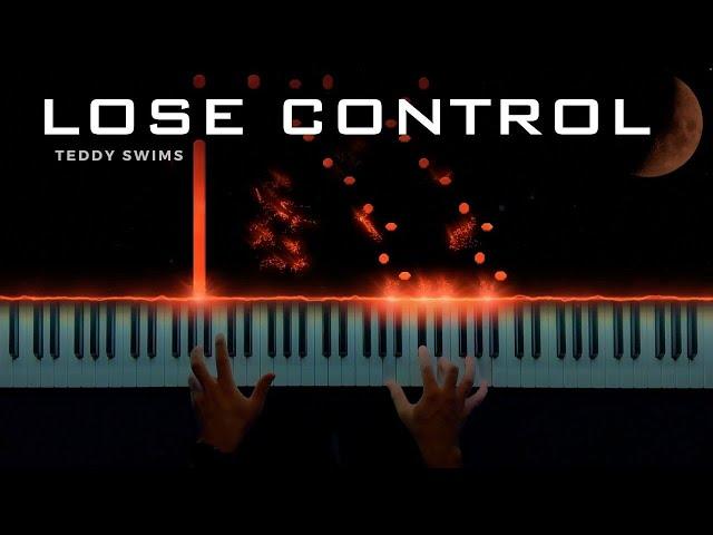 Teddy Swims - Lose Control || Piano Cover (Sheet Music)