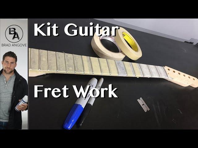 Make an Inexpensive Guitar Kit Awesome! Fretwork | The Guitar Kit from Solo Music Gear (Part 3)