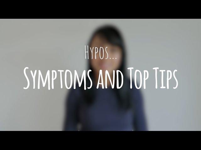 I'm Having A Hypo, What Do I Do?