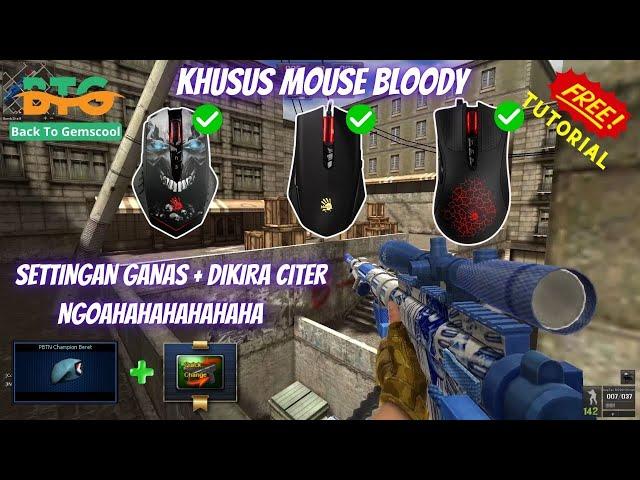 Tutorial Cara Setting Mouse Macro AWP beret 75% [Mode Sniper] All Mouse Bloody POINT BLANK INDONESIA