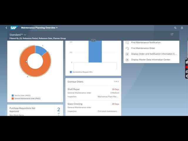 Maintenance Planner Overview on Fiori Apps