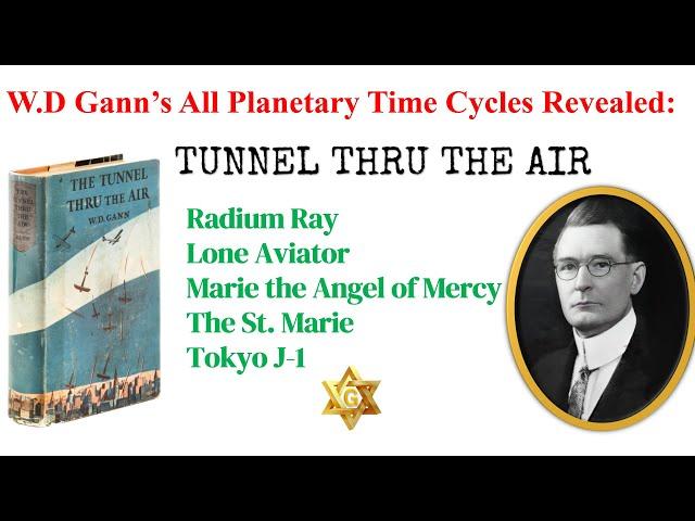 W.D Gann's Planetary time cycles Revealed "Tunnel Through the Air"