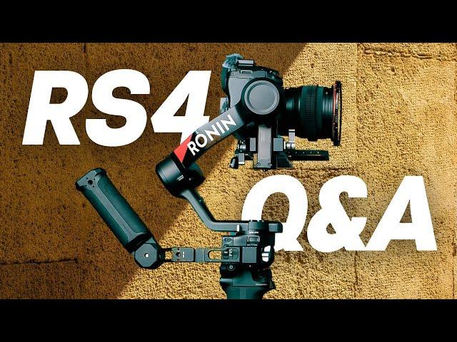 DJI RS4 Gimbal -Is It ACTUALLY Worth It? RS4 Q&A