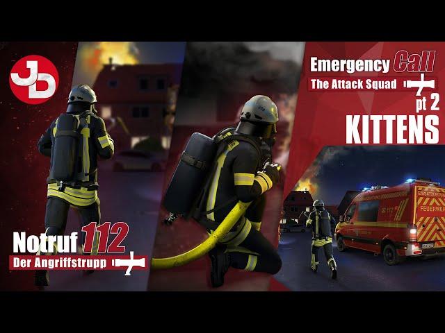 RESCUING KITTENS on Emergency Call 112 - The Attack Squad