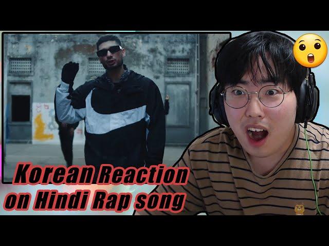 Korean Reacts To INDIAN RAP - KR$NA - NO CAP (+ emiway company cover By korean)