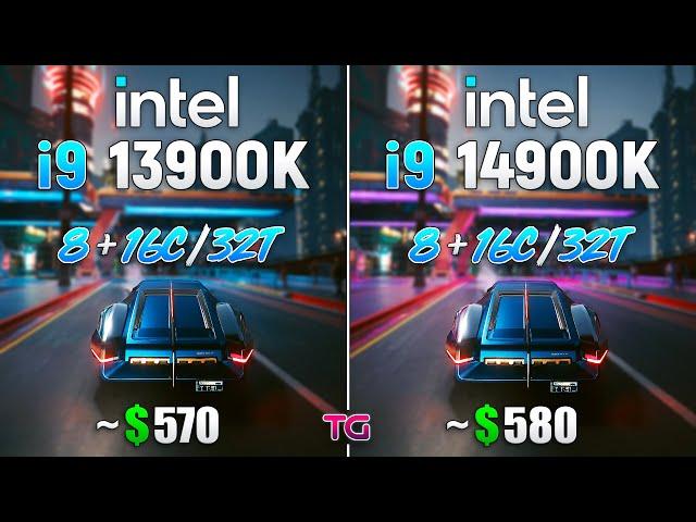 Core i9 14900K vs Core i9 13900K - Test in 10 Games